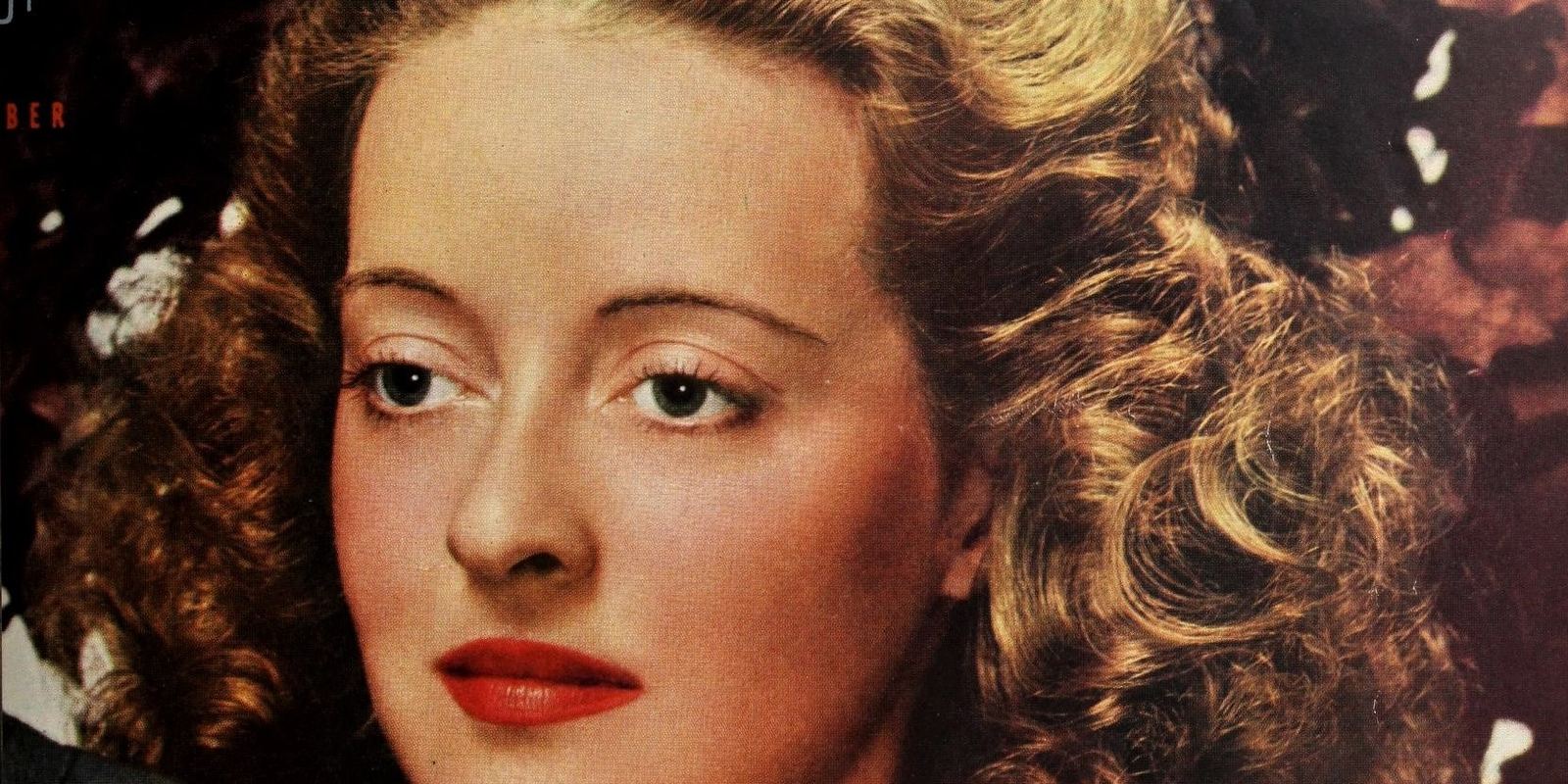 Black and white glamour portrait of Bette Davis by George Hurrell, 1938