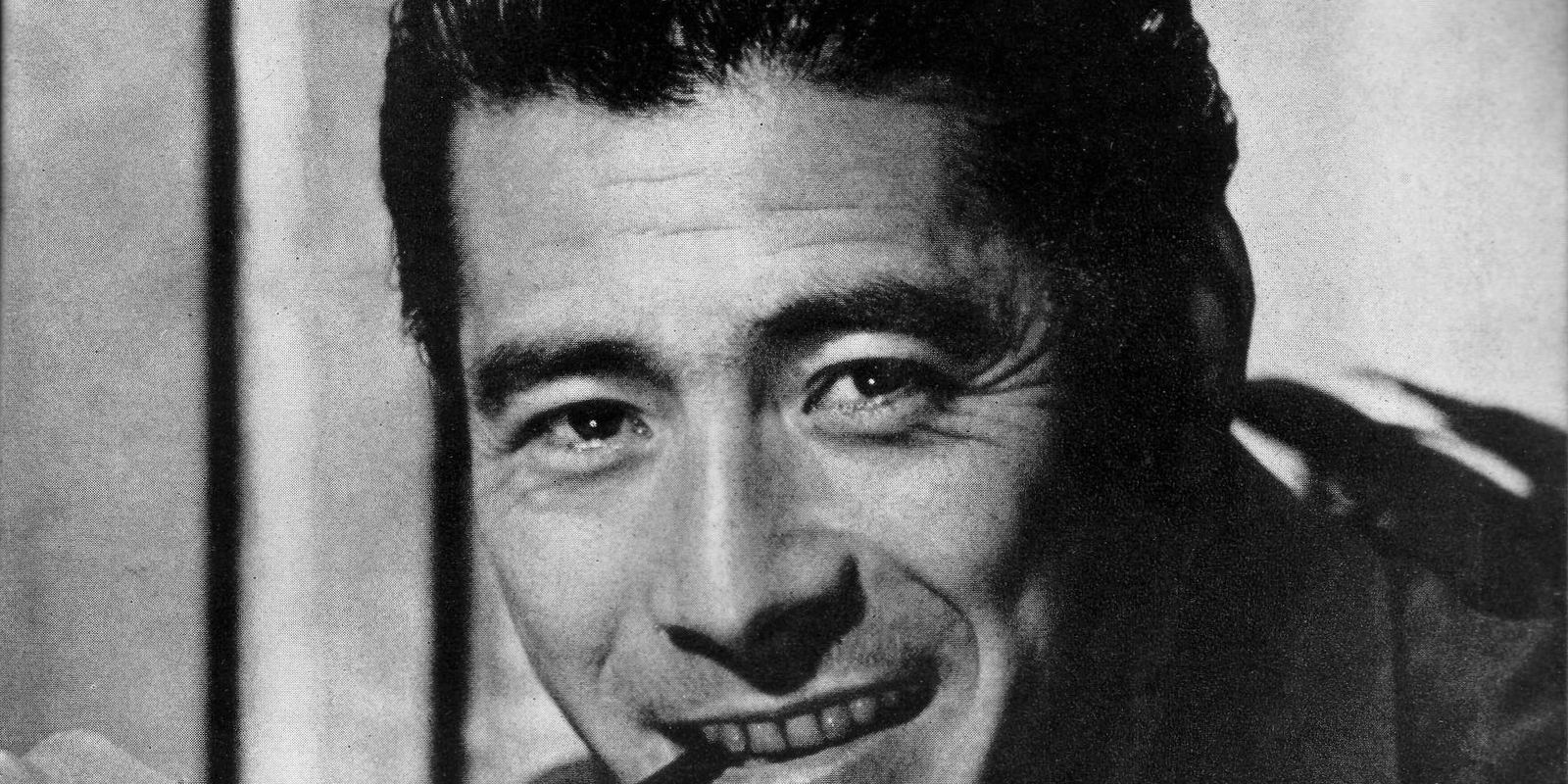 Portrait of Japanese actor Toshiro Mifune published in 1954